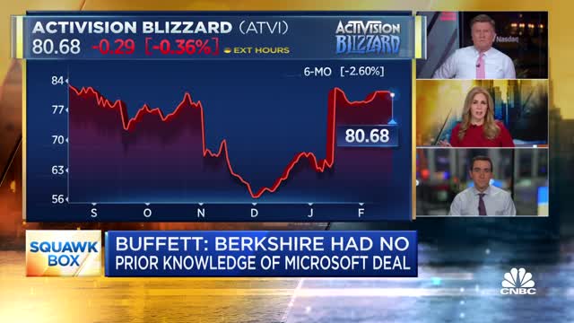 Buffett writes to reporters to clarify Activision stake timeline-NEWS OF WORLD