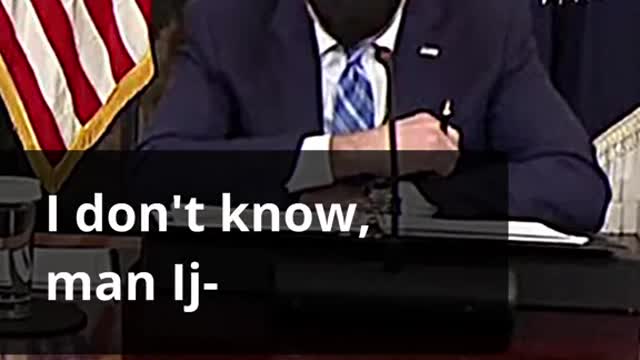 President Biden asked questions