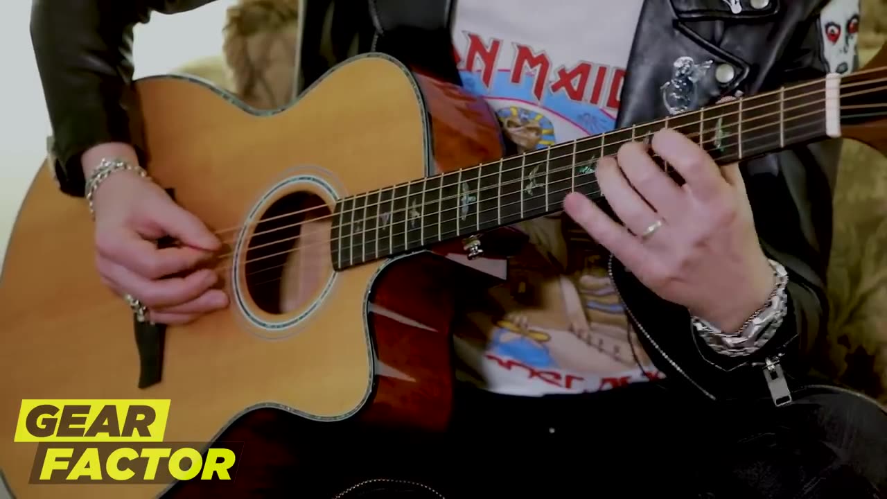 Tobias Forge playing riffs (The Genius behind the band Ghost)