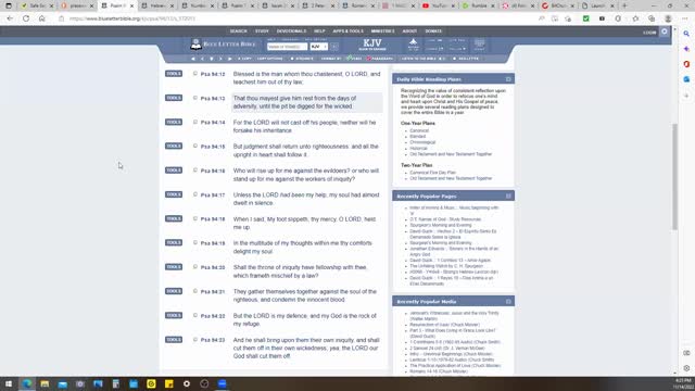 Let favor be showed to the wicked!