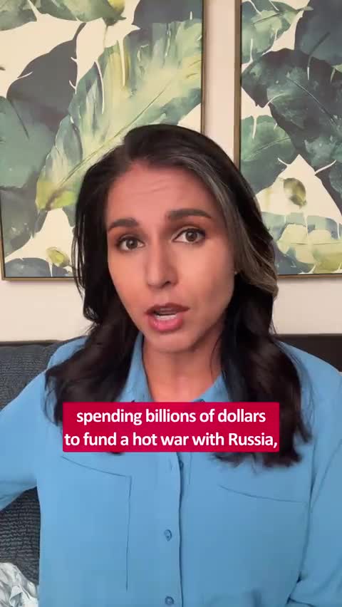 Tulsi Gabbard comments on the Biden Administration