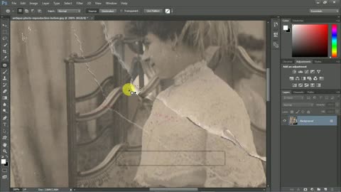 Photoshop Skills | Old Photo Restoration