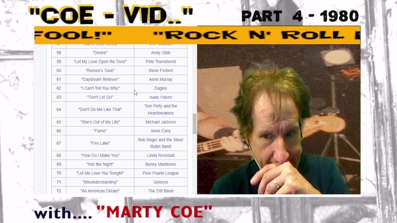 COE VID ROCK N ROLL FOOL #4 - 1980