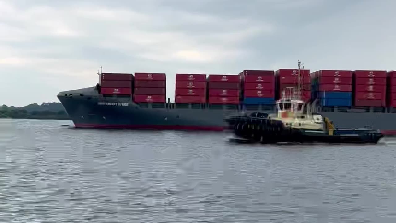 ship depart from southampton port |amaizing view