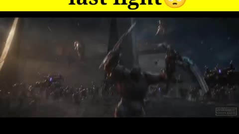 Avengers endgame last fight 🥺