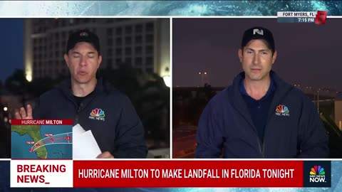 Threats of tornadoes as Hurricane Milton makes landfall in Florida