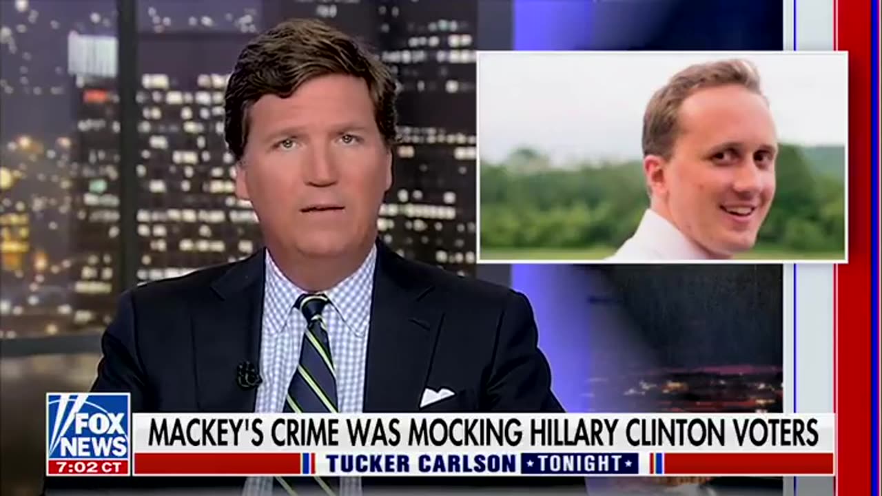 Douglas Mackey case: Tucker Carlson calls this the most shocking attack on Freedom of Speech in the US.