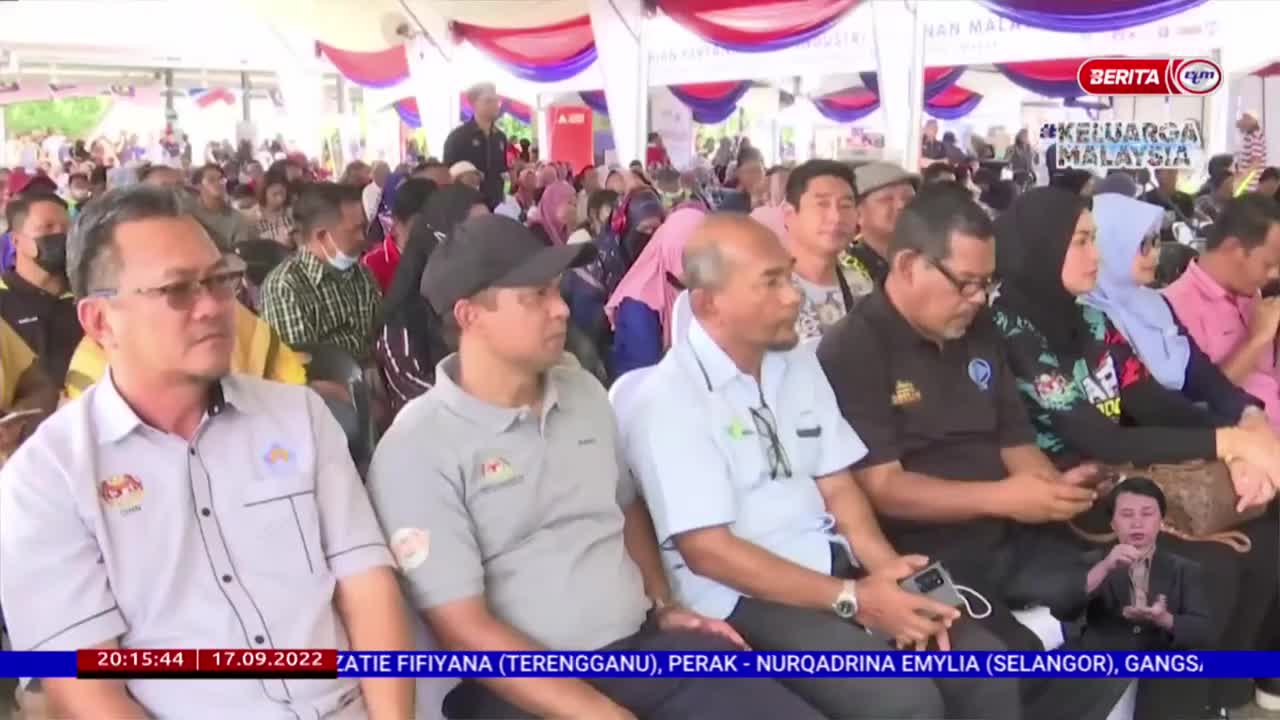 17 SEPT 2022 - BERITA PERDANA-SEMARAK TANI KELUARGA MALAYSIA-PERKASA KOMUNITI AGROMAKANAN LUAR BANDA