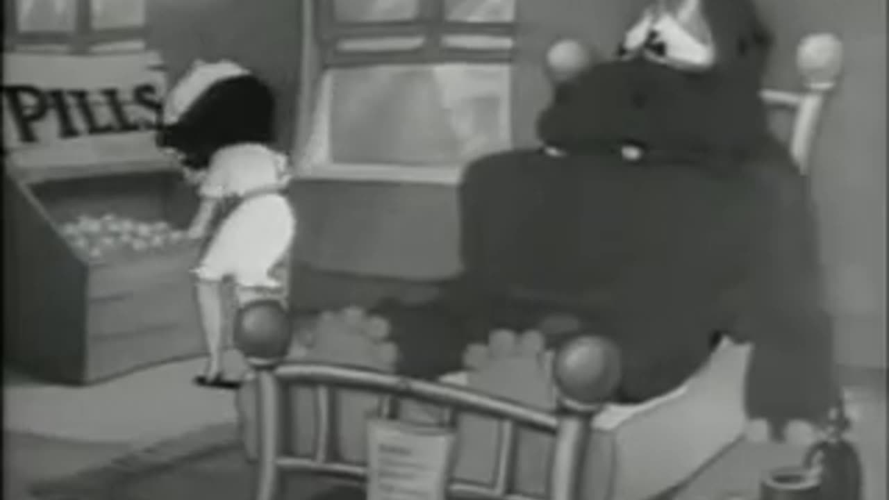 Late Nite, Black 'n White | Betty Boop | A Song a Day | RetroVision TeleVision