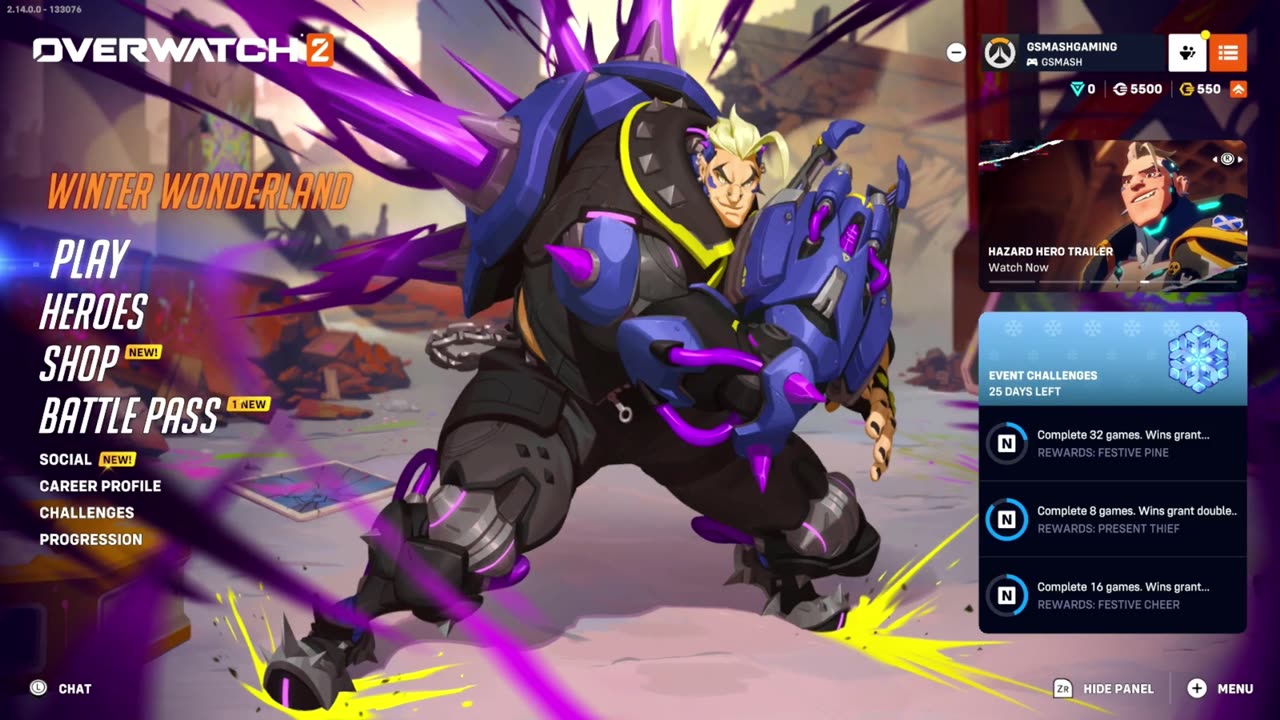 #OverWatch2 Unranked Gameplay (Hazard) March One