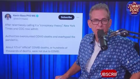 “Another conspiracy theory turns out to be 100% true”- Jimmy Dore