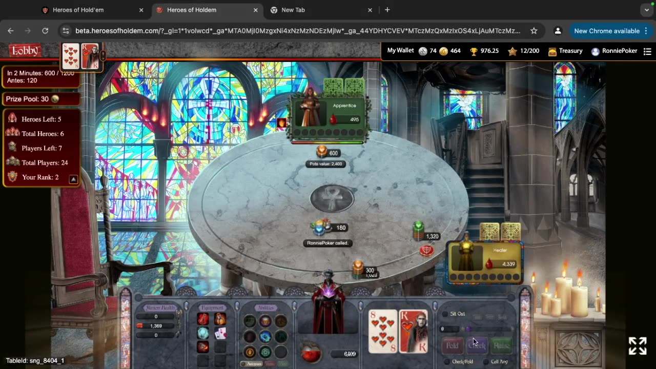 Heroes of Holdem Poker Tourney Ep2
