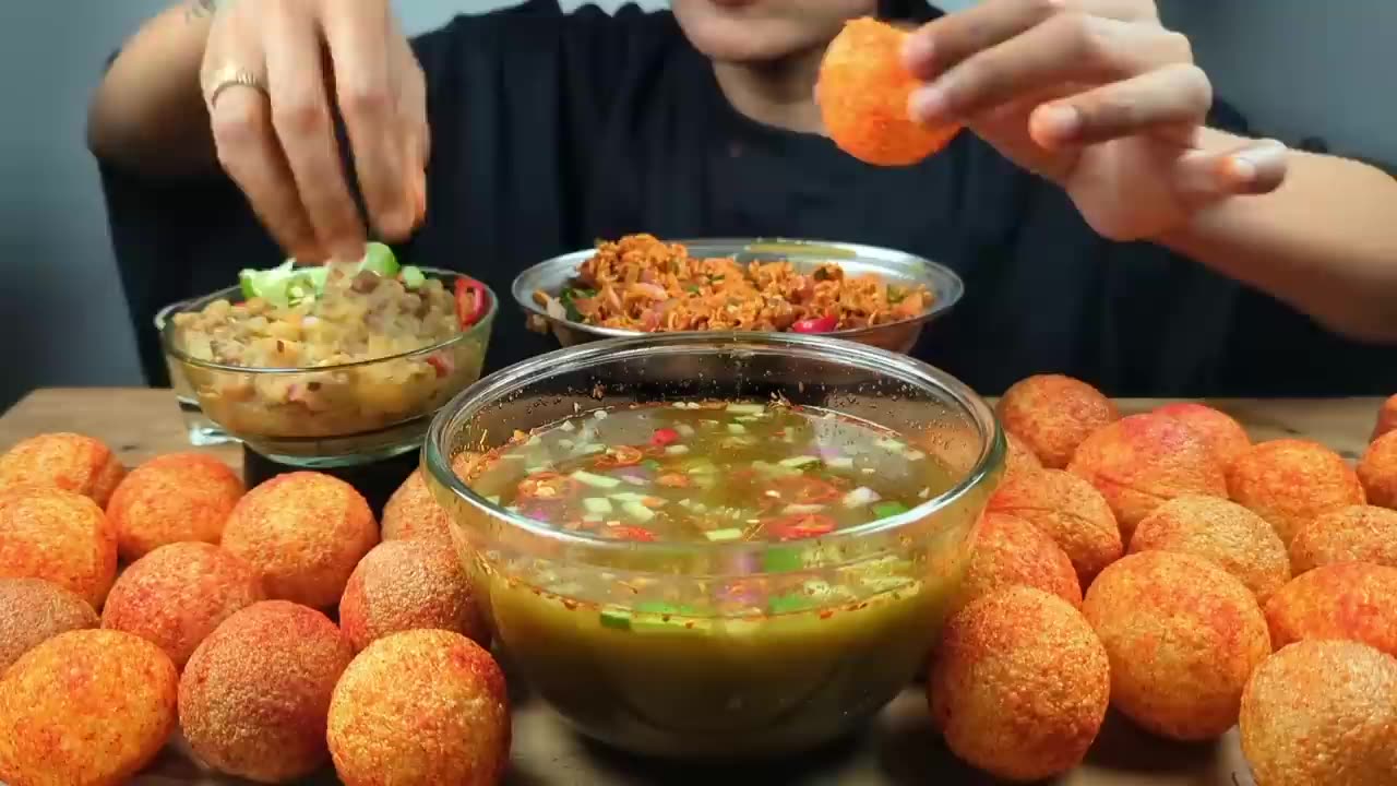 SPICY PANI PURI CHALLENGE💥💥💥💥👈️👈️👈️👈️👈️🥘🥘🥘🔥🔥🔥🔥🔥🔥🔥