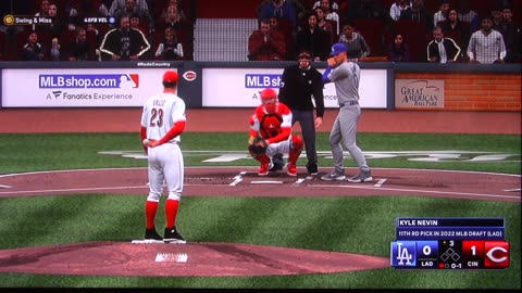 MLB The Show: Cincinnati Reds vs Los Angeles Dodgers (S4 G5)