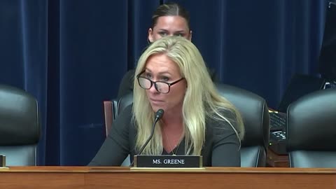 Congresswoman Marjorie Taylor Greene Questions Witness at COVID Select Subcommittee Hearing