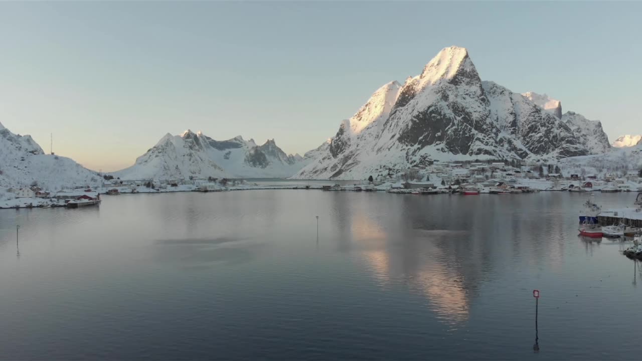 water and mountain