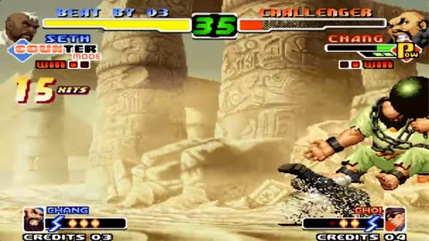 Seth Combo Counter Mode KOF 2000