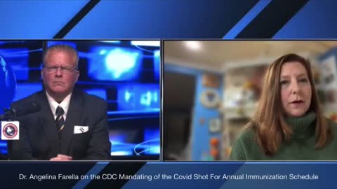 Dr. Angelina Farella on the CDC Mandating of Covid Shot For Annual Immunization Schedule