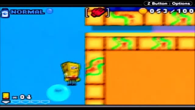 Spongebob Squarepants Revenge of the Flying Dutchman GBA Episode 8