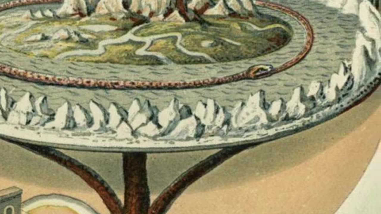 According To The Mercator Map There Is A Magnetic Mountain Called Rupus Nivea That Is Surrounded By A Whirlpool That Contains The Tides