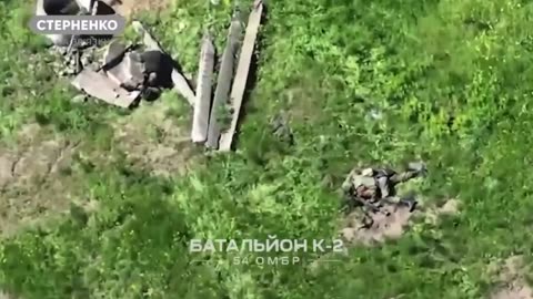 Ukrainian Drones Attack Russian Trenches