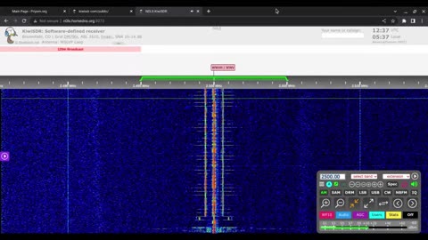 WWV Denver Male Voice 23/02/2023 1237 UTC 2500kHz