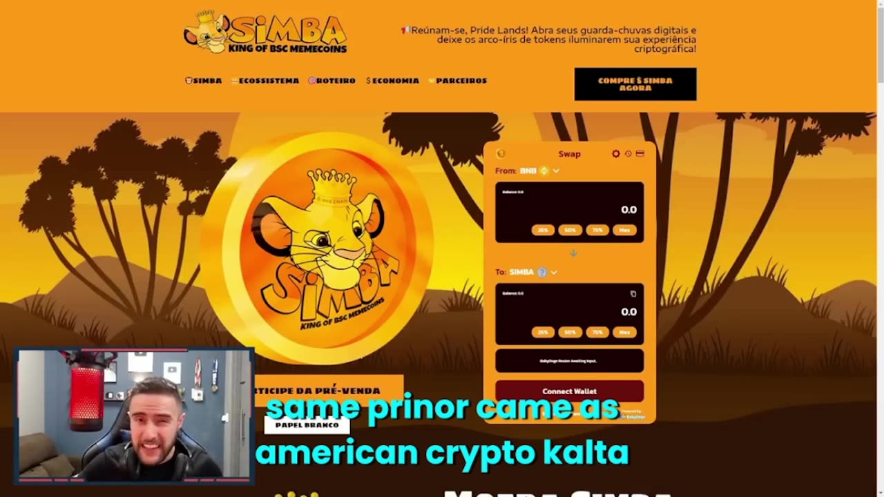 🦁💰 Simba Coin: The New King of Meme Tokens.