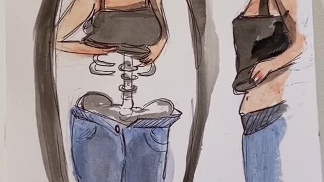 a large question mark.