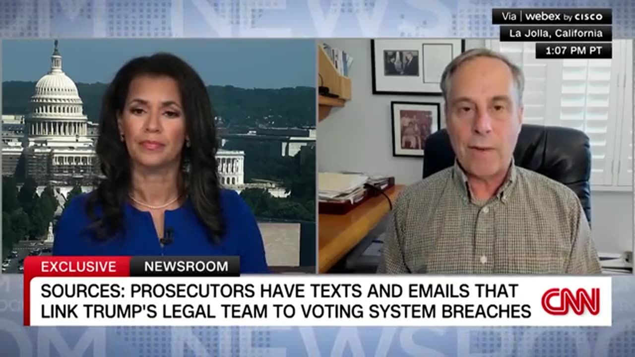 Voting system breach