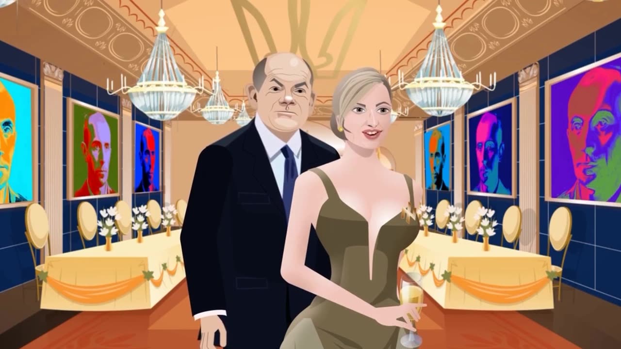 French animators have created a cartoon about what they think is happening in Ukraine.