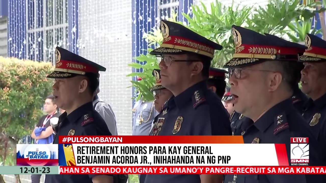 Retirement honors para kay Gen. Benjamin Acorda Jr., inihahanda na ng PNP