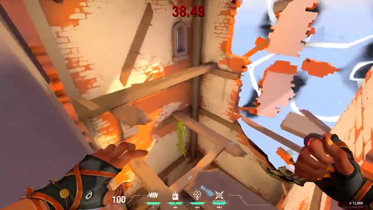 Parkour course speedrun by @Flights