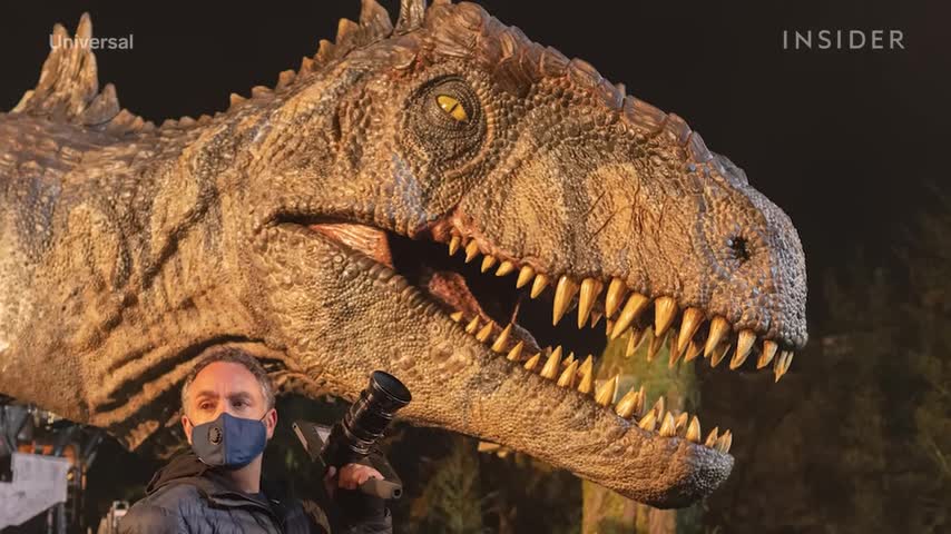 How A 9-Ton Dinosaur Was Made For Jurassic World Dominion Movies Insider Insider