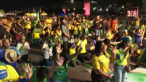 Bolsonaro voters pray as rival Lula wins Brazil presidential runoff