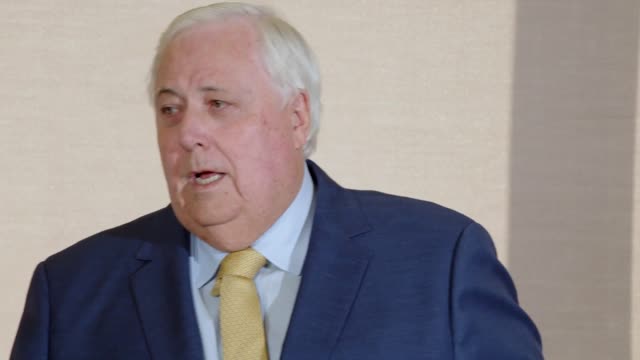 Clive Palmer media conference September 14 2021