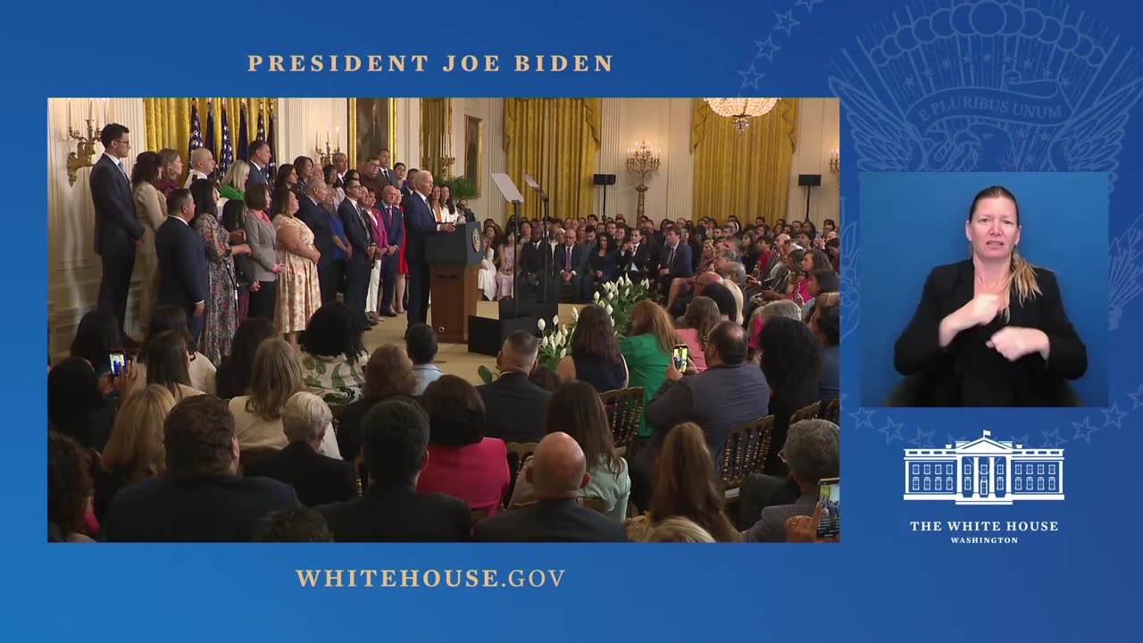 President Biden and the First Lady Host an Event Marking the 12th Anniversary of DACA