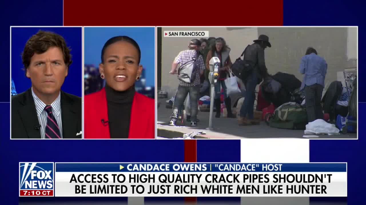 Candace Owens Responds To Biden Regime's Free Crack Pipes For Racial Equity Plan