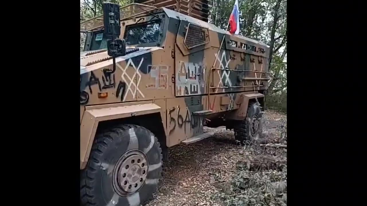 Russia captured a Ukrainian BMC Kirpi vehicle donated by Turkey