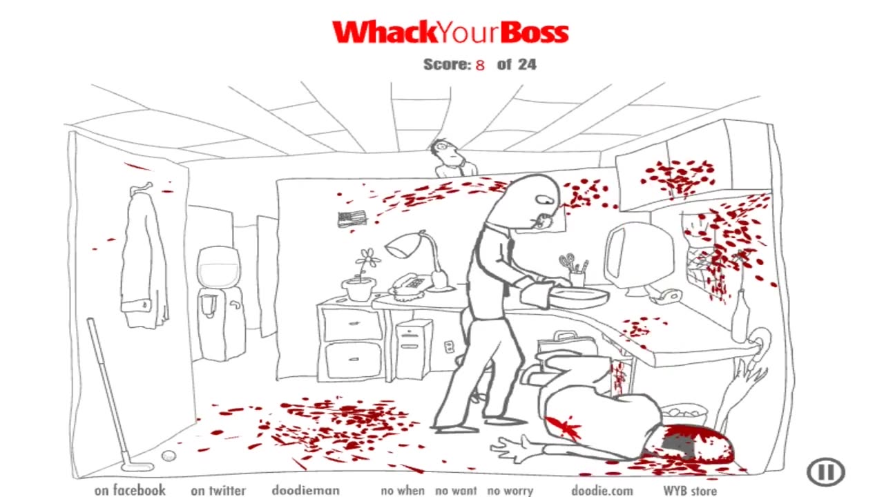 (Full Gameplay) Whack Your Boss [1080p] -No Commentary
