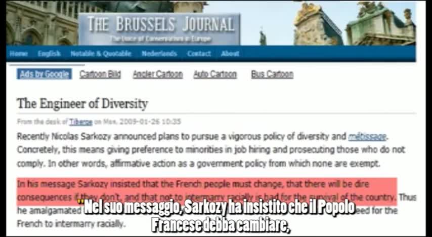 Fermate il genocidio dei popoli europei..