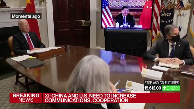 Biden, Xi Begin Virtual Summit