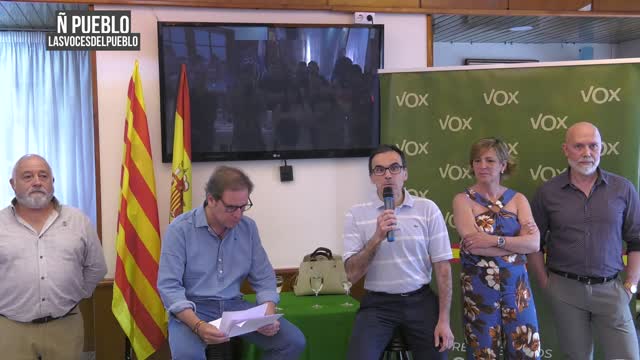 Chacón anuncia la irrupción con fuerza de VOX en Hospitalet para "echar" a Núria Marín (PSOE)