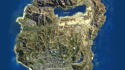 Evolution of GTA Maps GTA 5