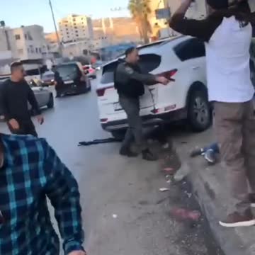 The moment when a jewish killed a palestinansian, no news will take notice