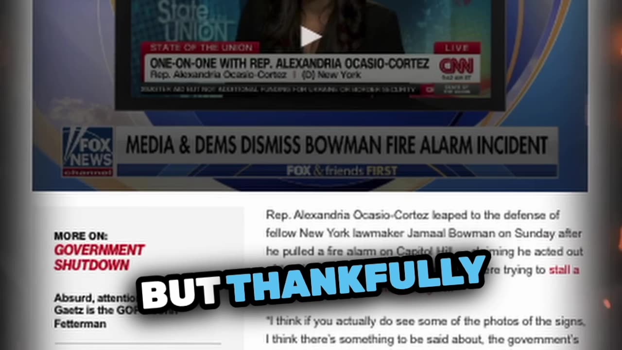 Congressman Pulls Fire Alarm to Delay Vote #Corruption #Lies #FakeFire