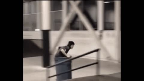 Gif video of crazy skater