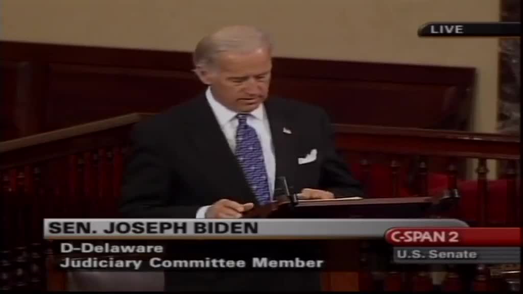 Biden says eliminating the filibuster would be the "arrogance of power"