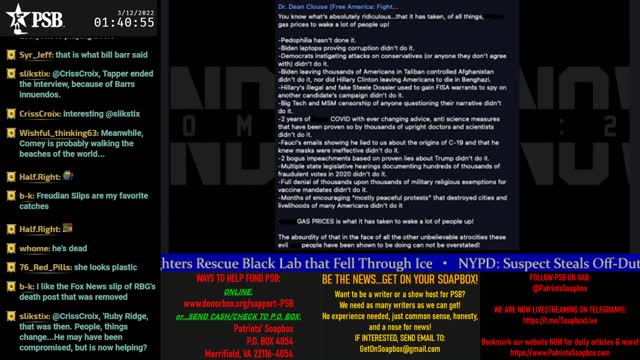 2022-03-11 23:00 EST - Crossing the Matrix: with Chris
