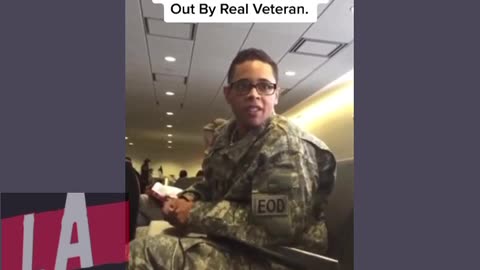 Fake Soldier Gets Called Out in Airport