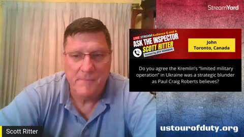 Assessment of Russian strategy in Ukraine